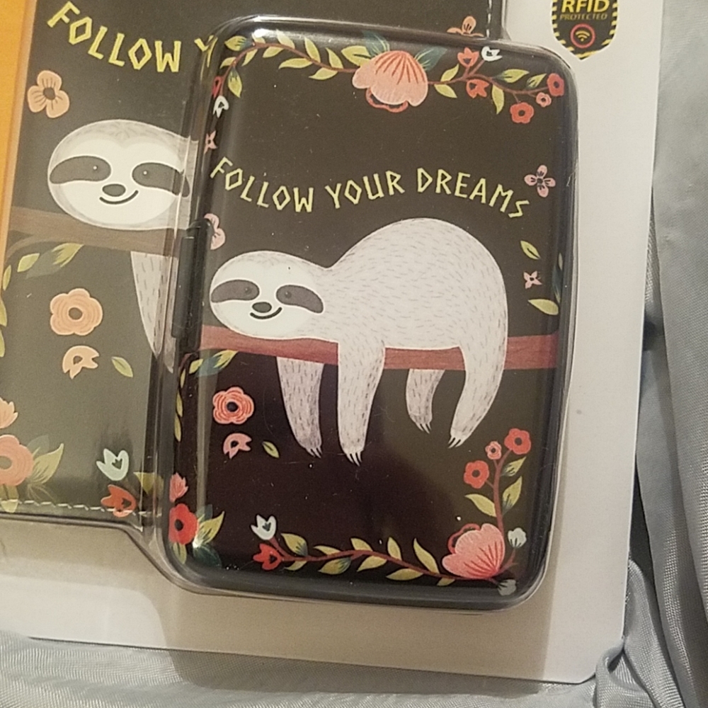 Wallet and passport case rfid blocking set new - Picture 3 of 4